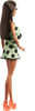 Barbie Fashionistas Doll #200 with Long Straight Brown Hair, Polka Dot Romper and Accessories
