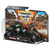 Monster Jam, Official Grave Digger Vs. Northern Nightmare Die-Cast Monster Trucks, 1:64 Scale