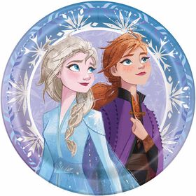 Frozen 9"  Plates, 8 pieces