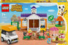 LEGO Animal Crossing K.K.'s Concert in the Plaza Building Set with a Café, Car Toy and Stage, 77052