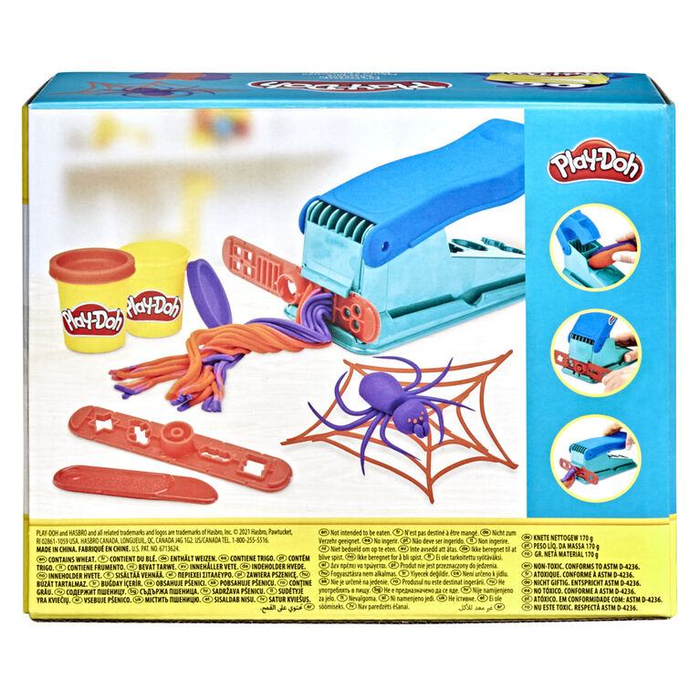 Play-Doh Fun Factory Playset with 2 Play-Doh Colors, Arts and Crafts Activities