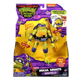 Les Tortues Ninja Mutantes: Mutant Mayhem Figurine Donatello Deluxe Ninja Shouts