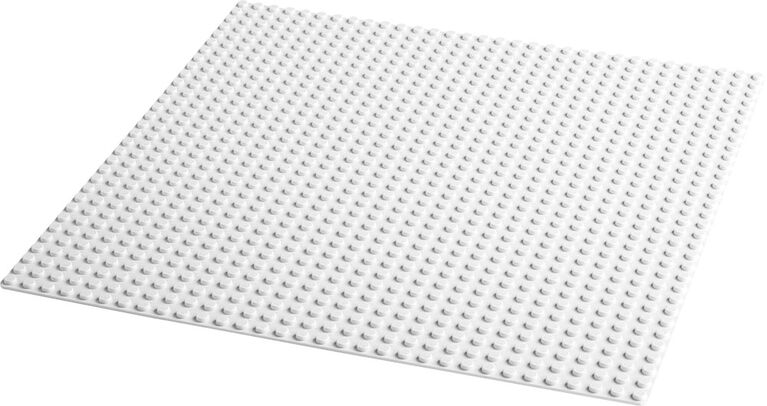 LEGO Classic White Baseplate 11026 Building Kit for Kids (1 Piece)