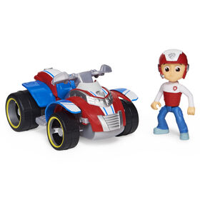 PAW Patrol, Rescue ATV de Ryder avec figurine à collectionner