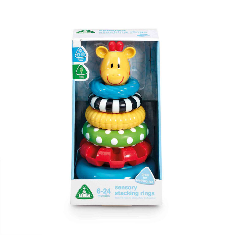 Early Learning Centre Sensory Stacking Rings - English Edition - R Exclusive
