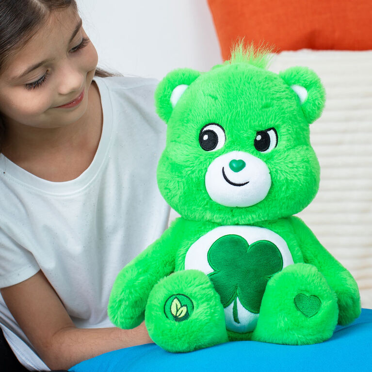 Care Bears Medium Plush - Good Luck Bear