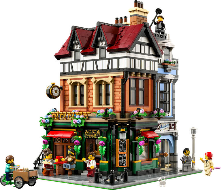 LEGO Icons Tudor Corner Building Set for Adults - Miniature House Kit for Ages 18 and Up - 10350