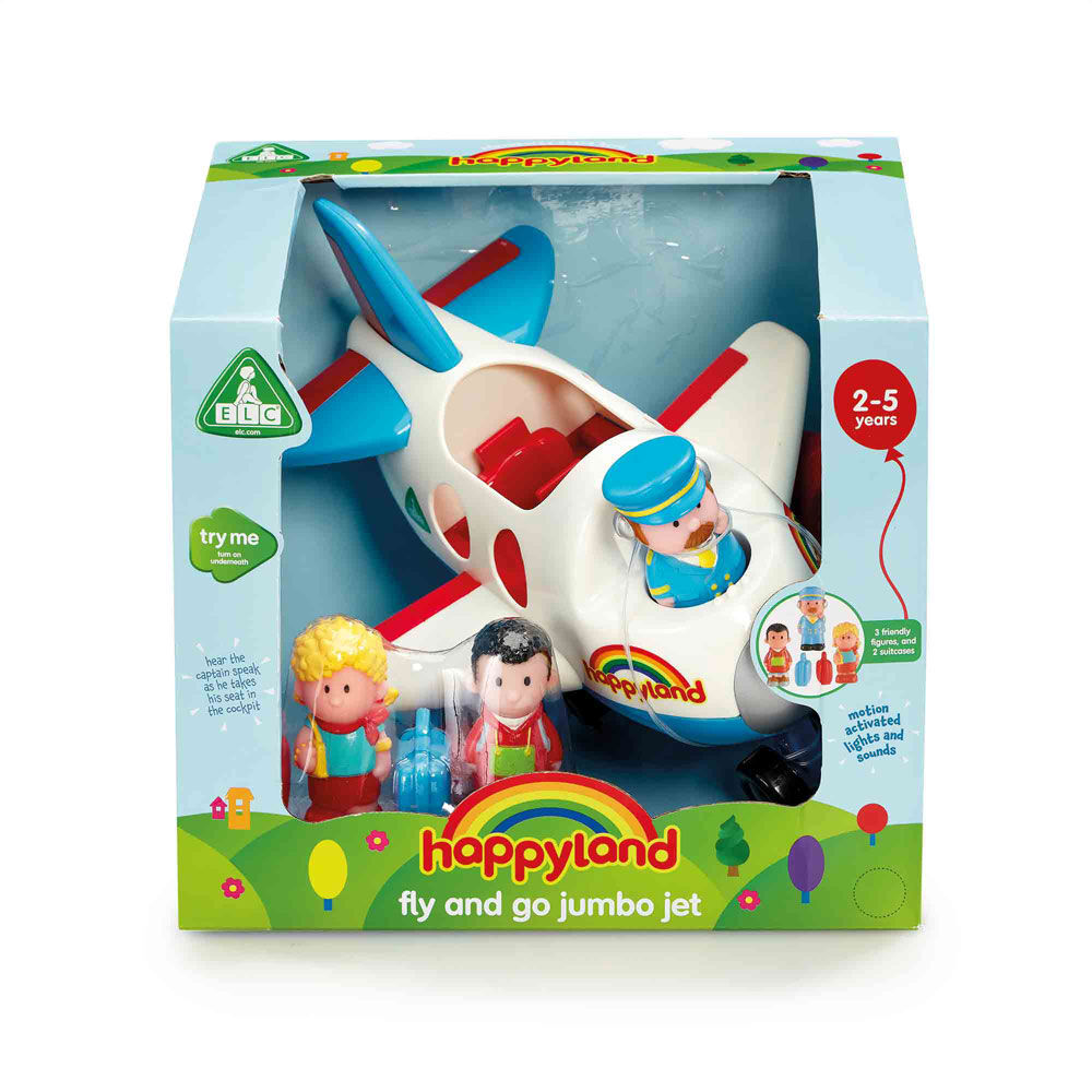 Early Learning Centre Happyland Fly and Go Jumbo Jet English Edition R Exclusive
