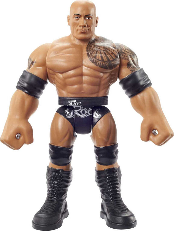 WWE Bend 'N Bash The Rock Action Figure