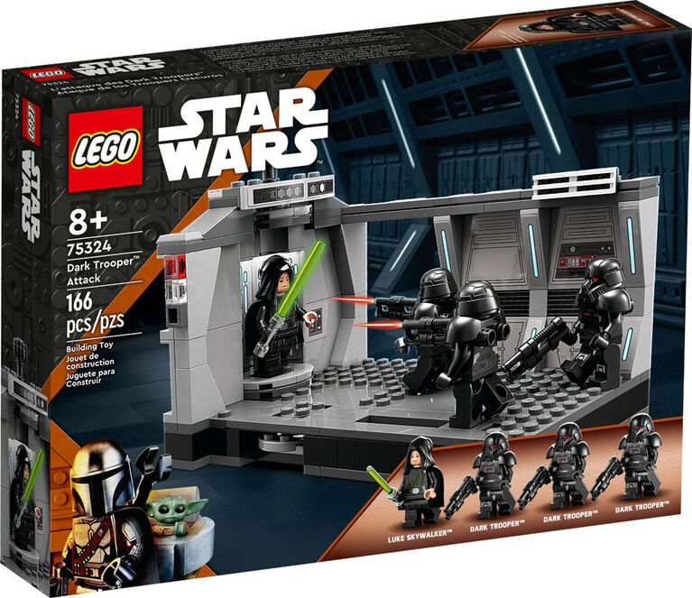 LEGO Star Wars Dark Trooper Attack 75324 Building Kit (166 Pieces)