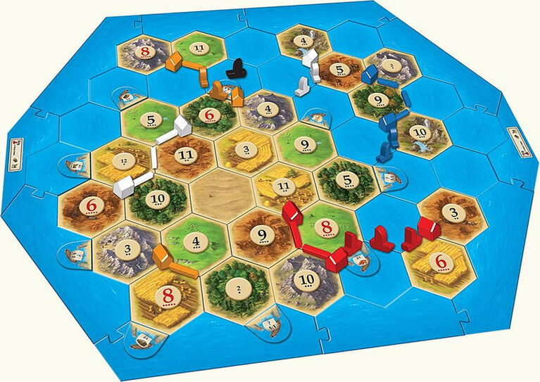 Jeu de société Catan, anglais (EA1)