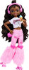 Dream Besties Barbie "Brooklyn" Roller Skating Fashion Doll with 9 Music & Video Themed Accessories