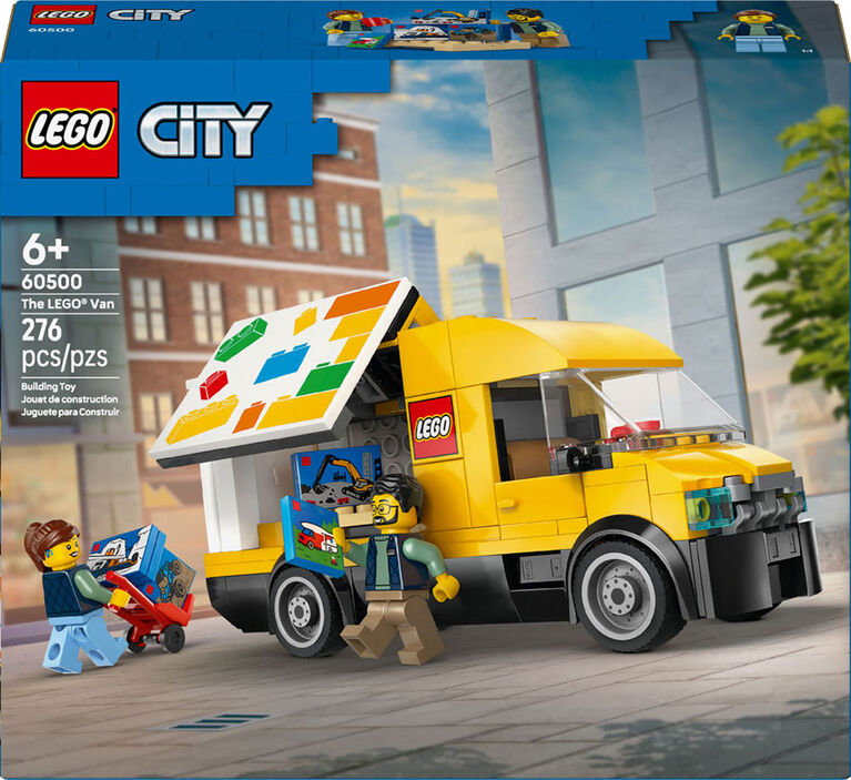 LEGO City: The LEGO Van Building Toy for Kids, Boys & Girls, Ages 6+ - 60500