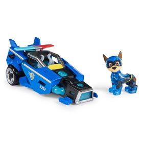PAW Patrol: The Mighty Movie, Toy Car with Chase Mighty Pups Action Figure, Lights and Sounds