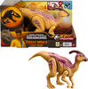 Jurassic World Wild Roar Parasaurolophus Dinosaur Action Figure Toy, Glow Effect Lights & Sounds