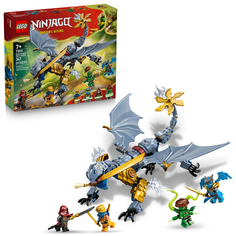 LEGO NINJAGO Ninja Dragon Riyu's Battle Building Toy for Boys, Girls, & Kids, Ages 7+ - 71855