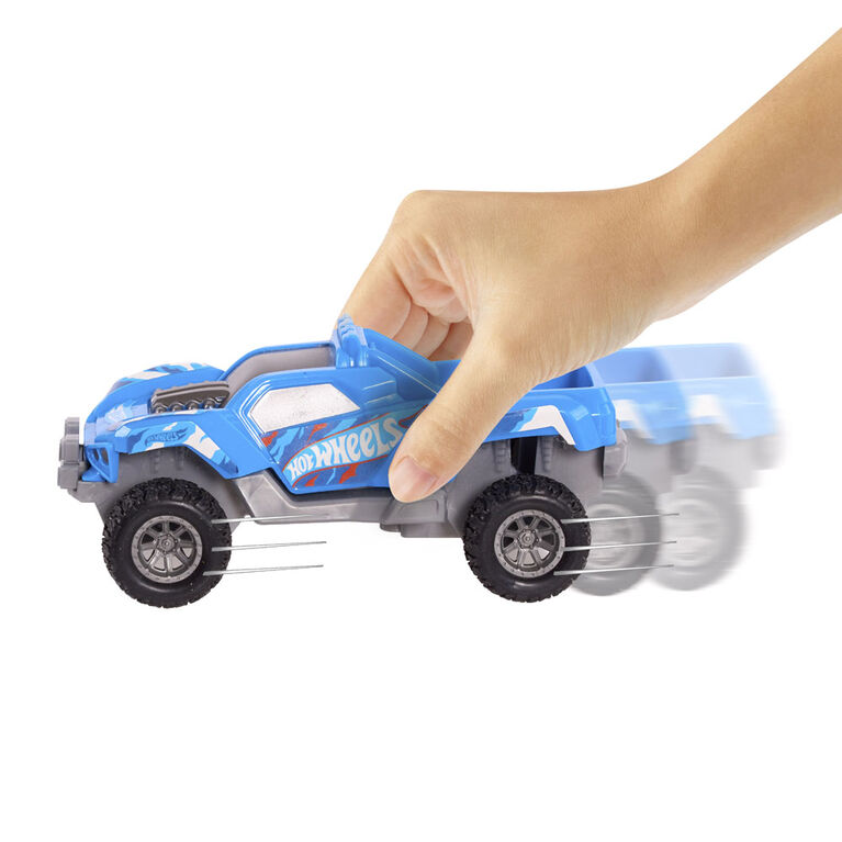 Hot Wheels Pull Back Racers, Blue Dawgzilla Toys R Us Canada