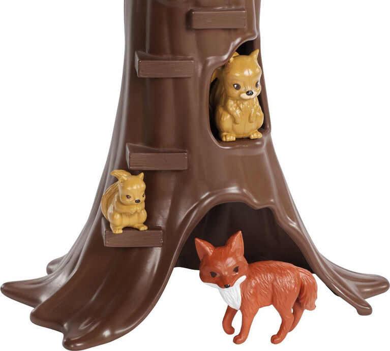 ​Barbie Doll and Animal Rescue Center with 8 Animals