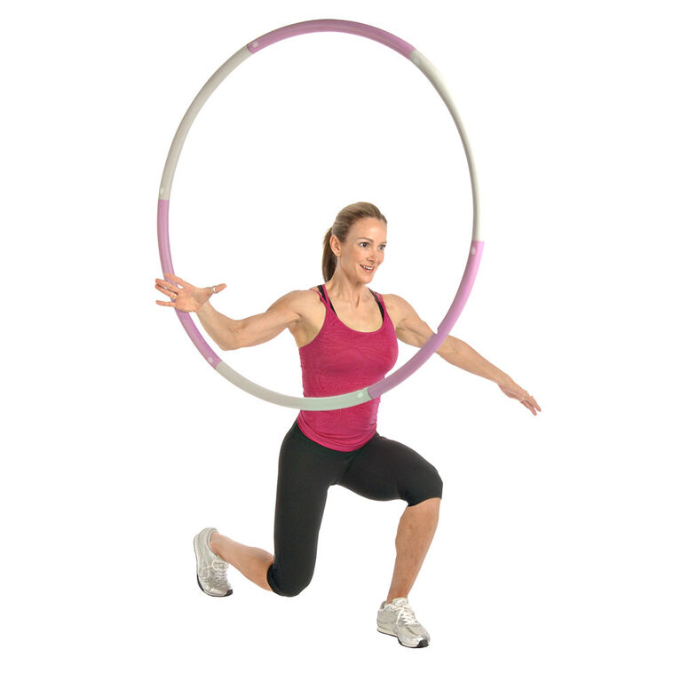 Stamina Products, 25 lb Fitness Hoop, Purple/Cream - English Edition