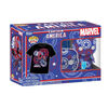 Funko POP! Collector's Box: Captain America Marvel Patriotic Age POP and Tee (M)