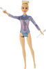 Barbie Rhythmic Gymnast Blonde Doll (12-in/30.40-cm), Leotard & Accessories