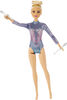 Barbie - Poupée Gymnaste rythmique blonde, 30,40 cm, justaucorps