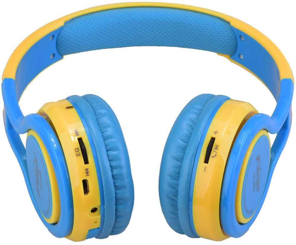Blue and best sale yellow headphones