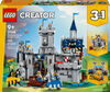 LEGO Creator Le Château Médiéval du Chevalier, Ensemble de Jeu Transformable en Joute ou en Ville 31168