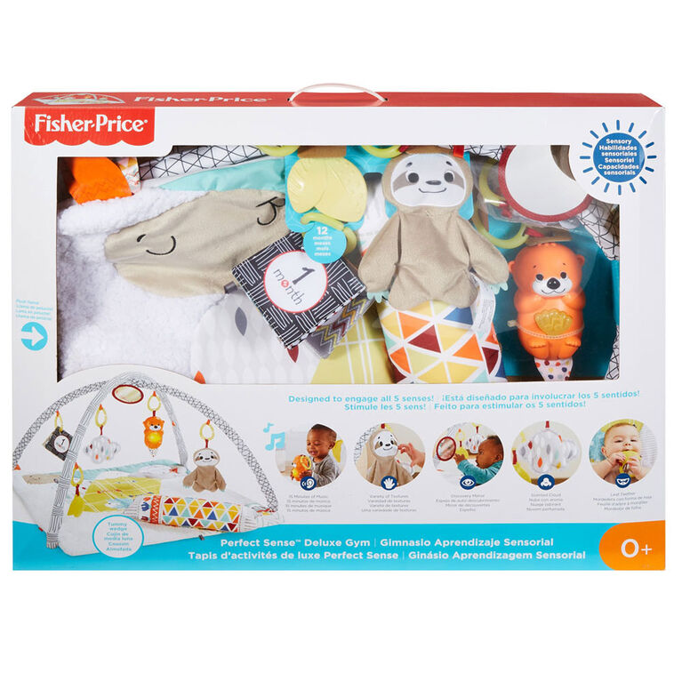 Fisher-Price - Tapis d'activités de luxe Éveil des sens  - Notre exclusivité