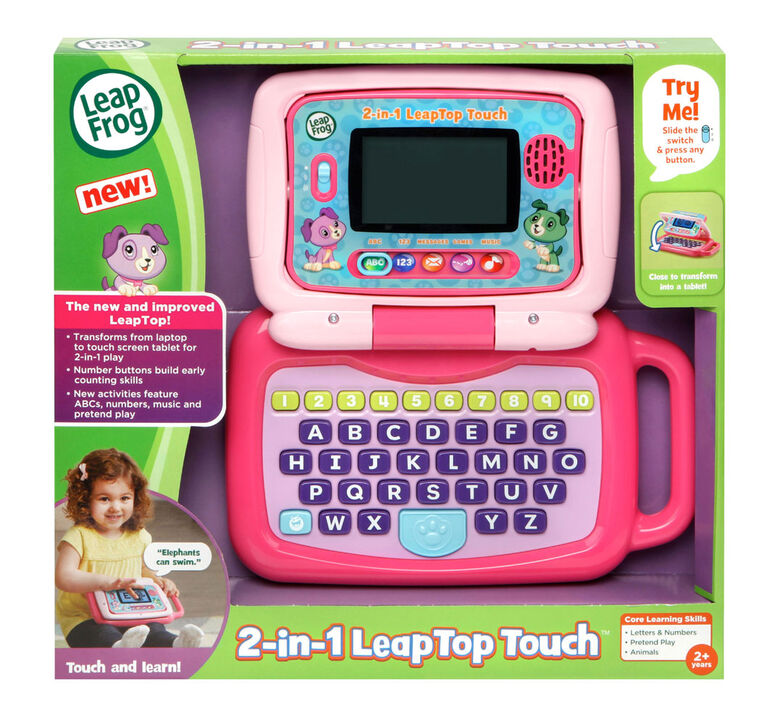 LeapFrog 2-in-1 LeapTop Touch Pink - English Edition