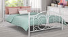 DHP - Bombay Full Metal Bed, White