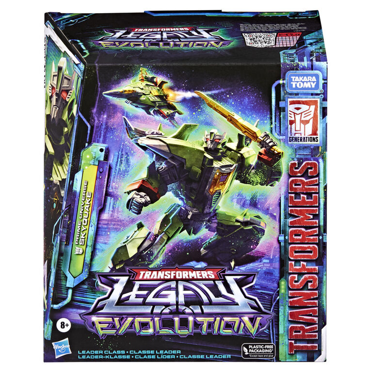 Transformers Legacy Evolution Leader Prime Universe Skyquake 7" Action Figure