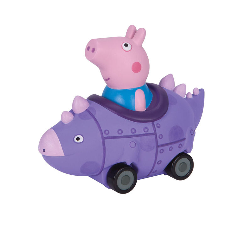 Peppa Pig Mini Buggies - George dans dinosaure rouge - Édition anglaise