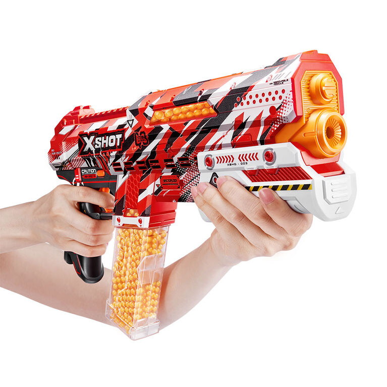 Pistolet Clutch Hyper Gel X-Shot (5000x Boulettes Hyper Gel) par ZURU