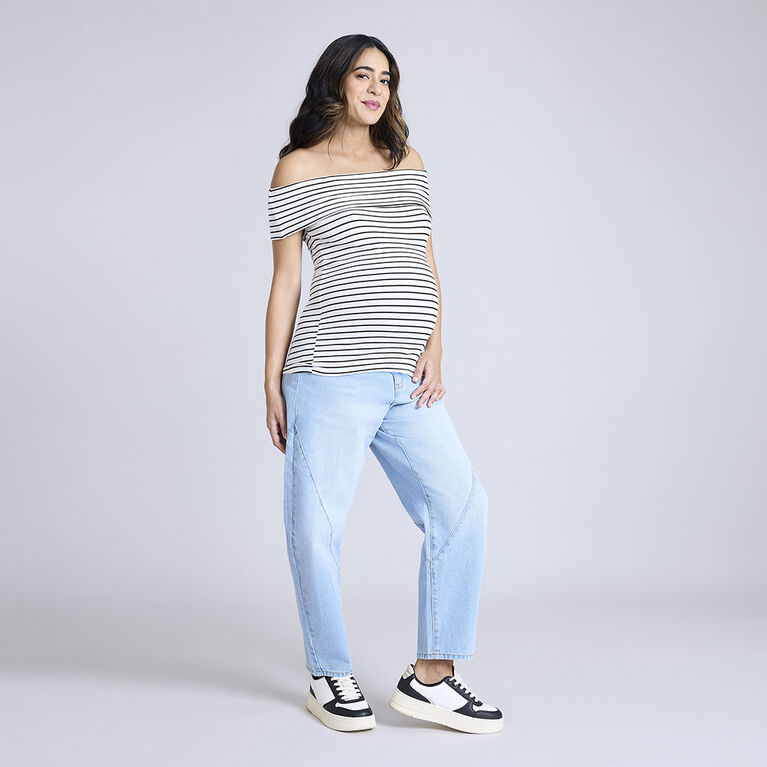 Motherhood Off The Shoulder Top