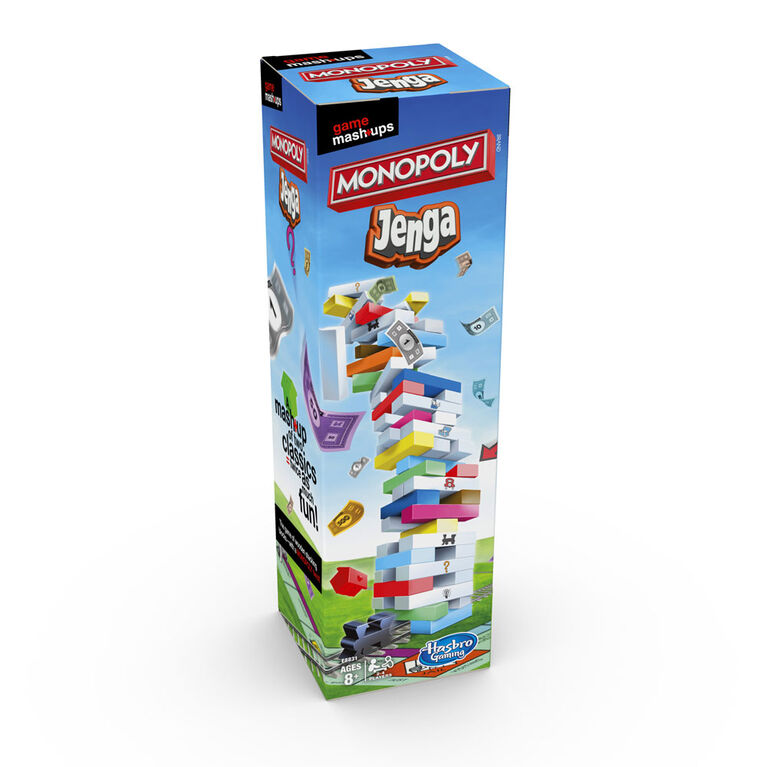 Game Mashups Monopoly Jenga - English Edition - R Exclusive