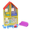 Peppa Pig Peppa's Adventures Peppa's Family House Playset Preschool Toy, includes Peppa Pig Figure and 6 Accessories