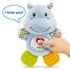 Lil' Critters Huggable Hippo Teether - English Edition