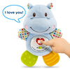 Lil' Critters Huggable Hippo Teether - English Edition