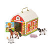 Melissa & Doug Latches Wooden Activity Barn - styles may vary