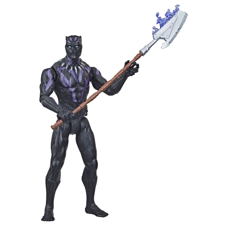 Marvel Black Panther Marvel Studios Legacy Collection Vibranium Black Panther Toy, 6-Inch-Scale Figure