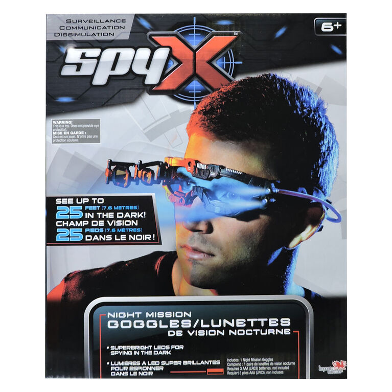 SpyX - Lunettes de Vision Nocturne.