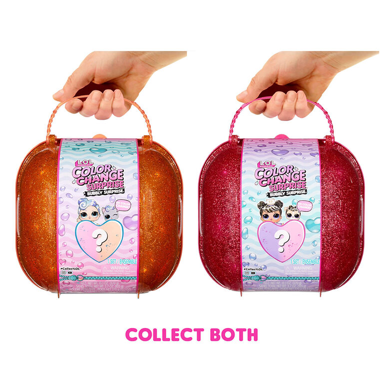 LOL Surprise Color Change Bubbly Surprise Pink with Exclusive Doll and Pet Toys R Us Canada