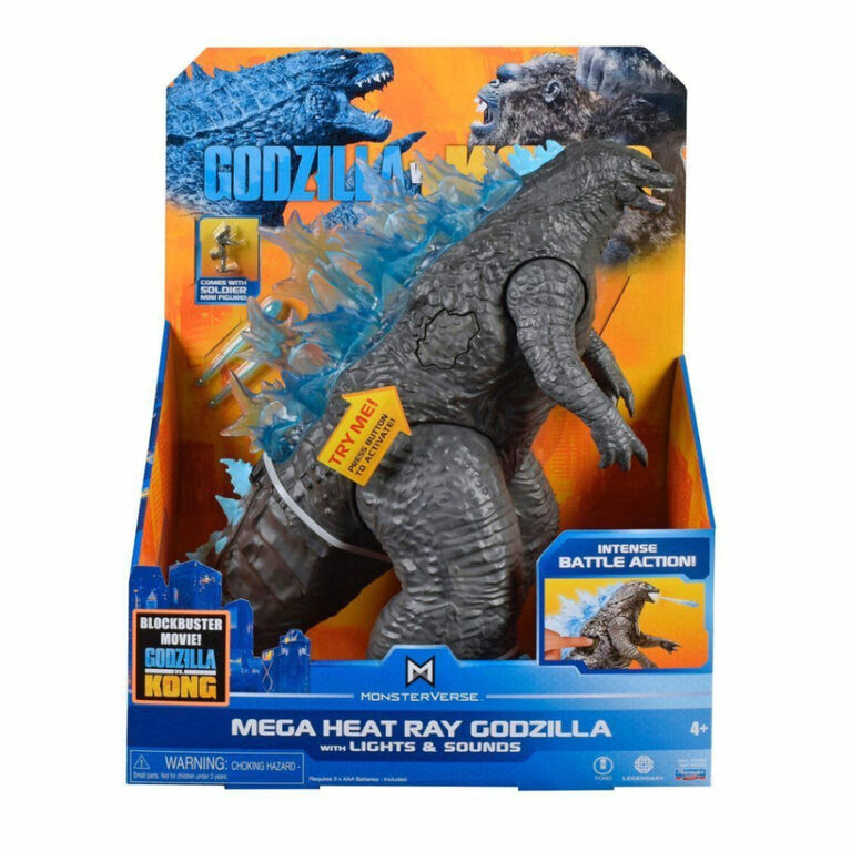 Godzilla vs Kong: Mega  Heat Ray Godzilla (13 inches)