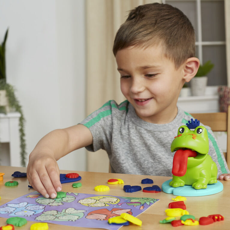 Play-Doh, La grenouille des couleurs avec tapis d'activité