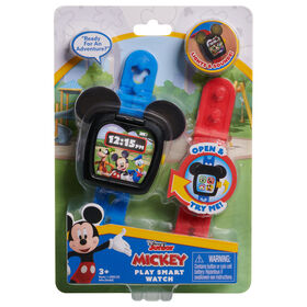 Montre Connectée Disney Junior Mickey Mouse Funhouse pour Enfants, Montre Petits Enfants, Jouet Sons et Lumières - Édition anglaise