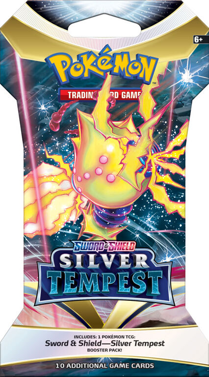 Booster et Protège-cartes " Tempête Argentée " - Épée et Bouclier 12 Pokémon - Édition anglaise