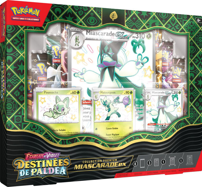 Pokemon Scarlet & Violet Paldean Fates Premium Collection - French Edition