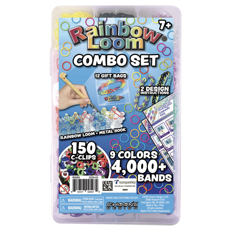 Rainbow Loom - Rainbow Loom Combo Set - English Edition