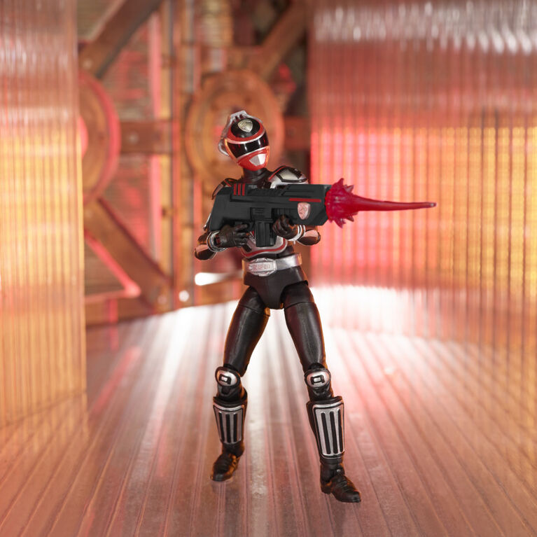 Power Rangers Lightning Collection, Ranger Rouge, figurine articulée de collection Escouade A S.P.D.